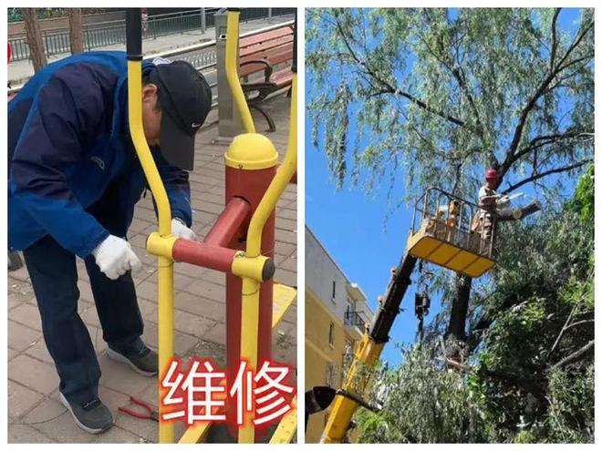 门口的“爆改”打造多彩龙腾苑六区社区凯发k8国际娱乐首选“六色助力”！家(图1)