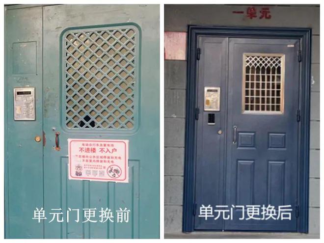 门口的“爆改”打造多彩龙腾苑六区社区凯发k8国际娱乐首选“六色助力”！家(图9)
